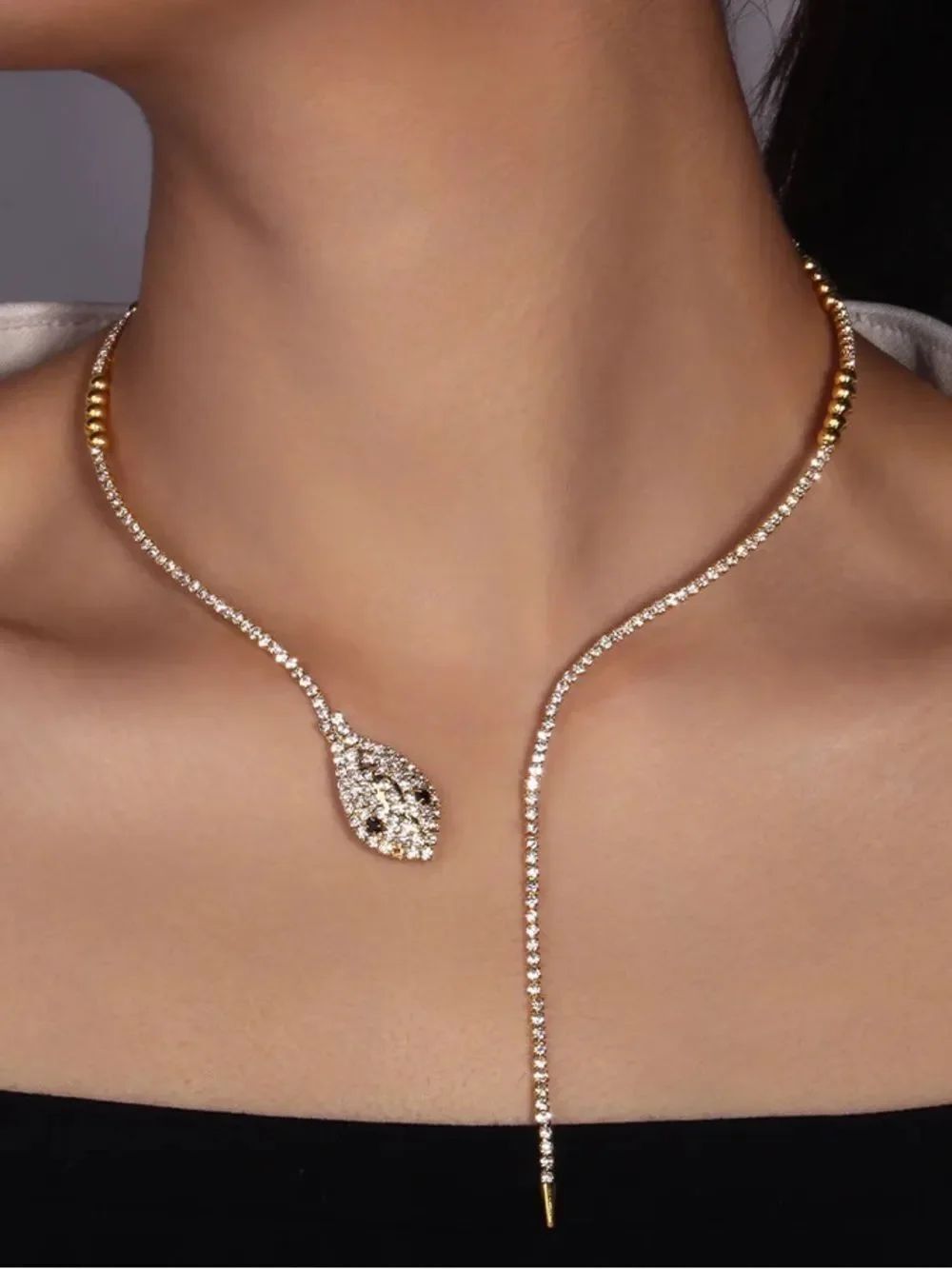 Snake necklace N2142